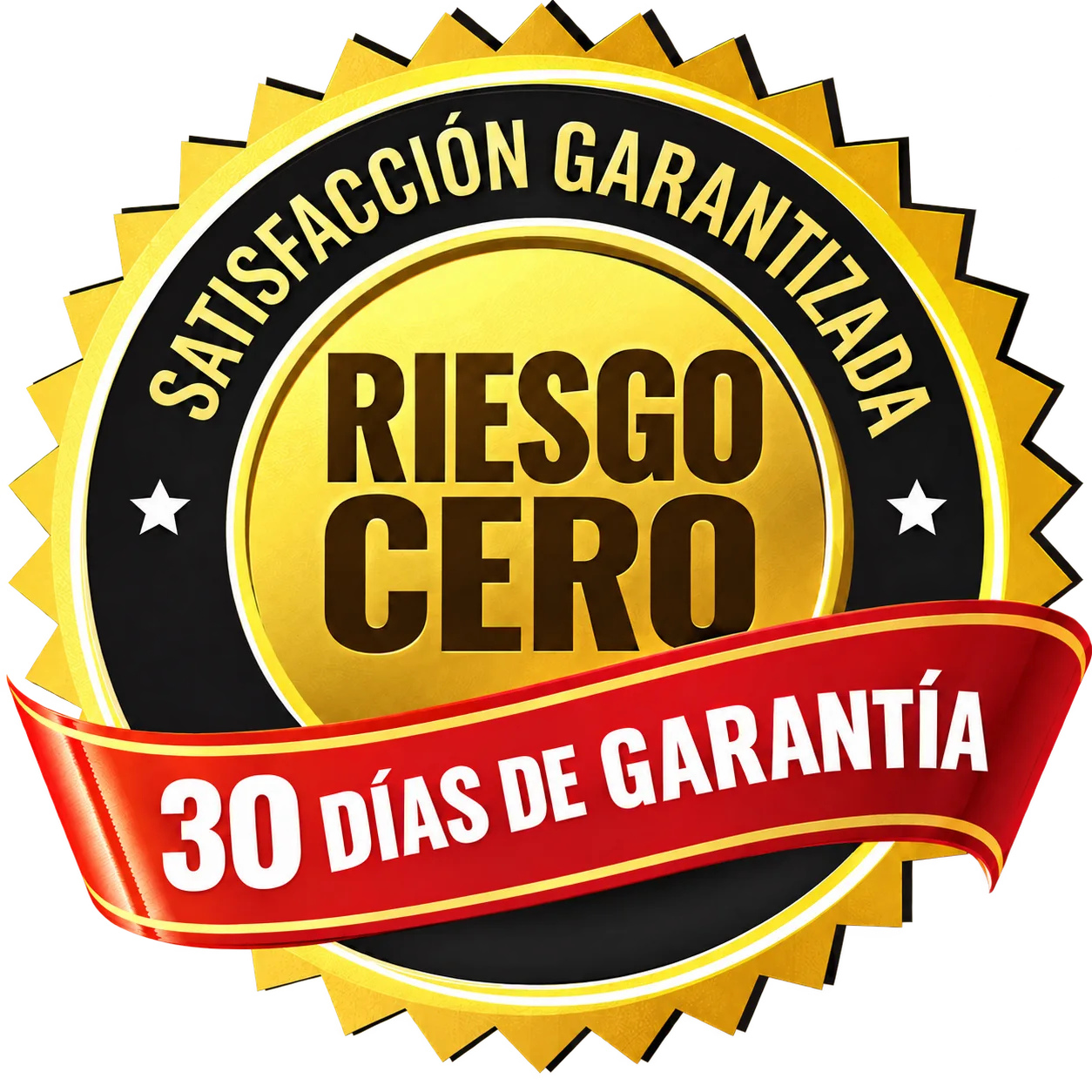 Sello de garantía incondicional de 30 días